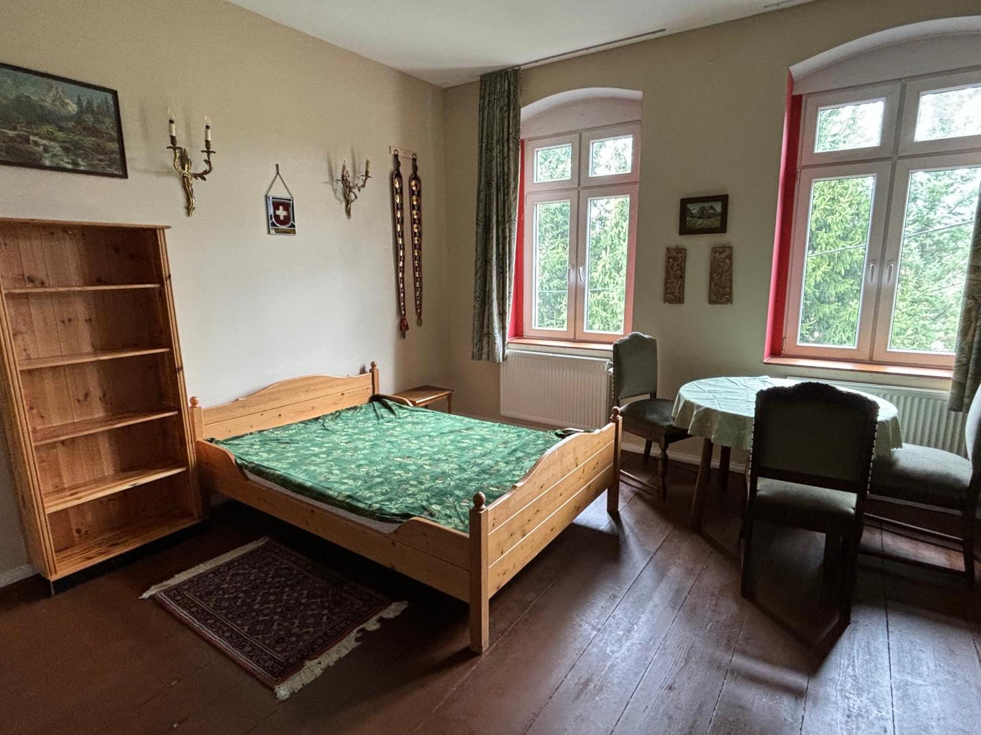 Dom Pod Orlimi Skalami - Blisko Zamku Czocha Apartment Lesna Ngoại thất bức ảnh