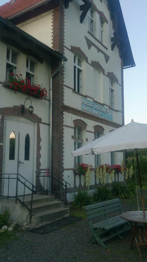 Dom Pod Orlimi Skalami - Blisko Zamku Czocha Apartment Lesna Ngoại thất bức ảnh